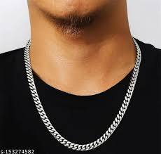 silver chain for men