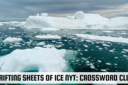 drifting sheets of ice nyt crossword clue