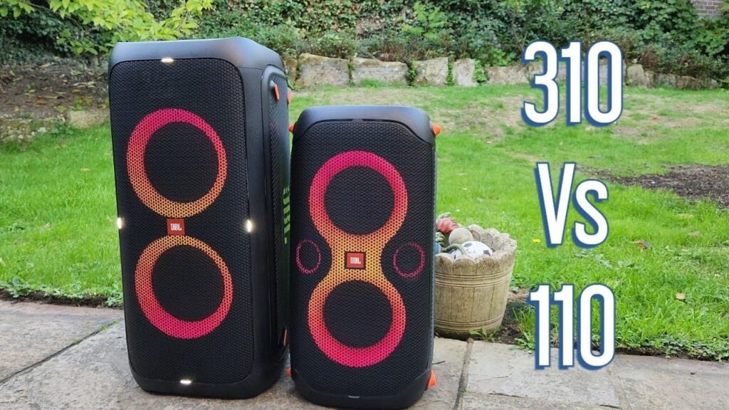 jbl partybox 110 vs jbl partybox 310 specs