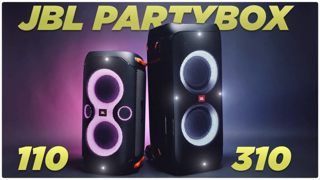 jbl partybox 110 vs jbl partybox 310 specs