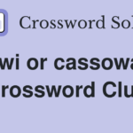 kiwi or cassowary nyt