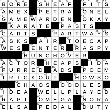 sushi order crossword clue nyt