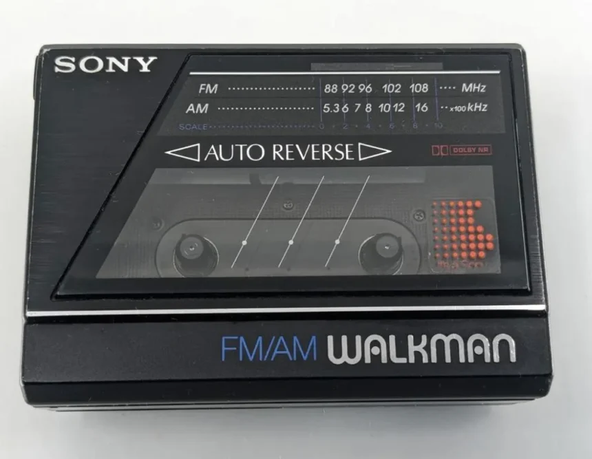 adjustable Sony Walkman 80's